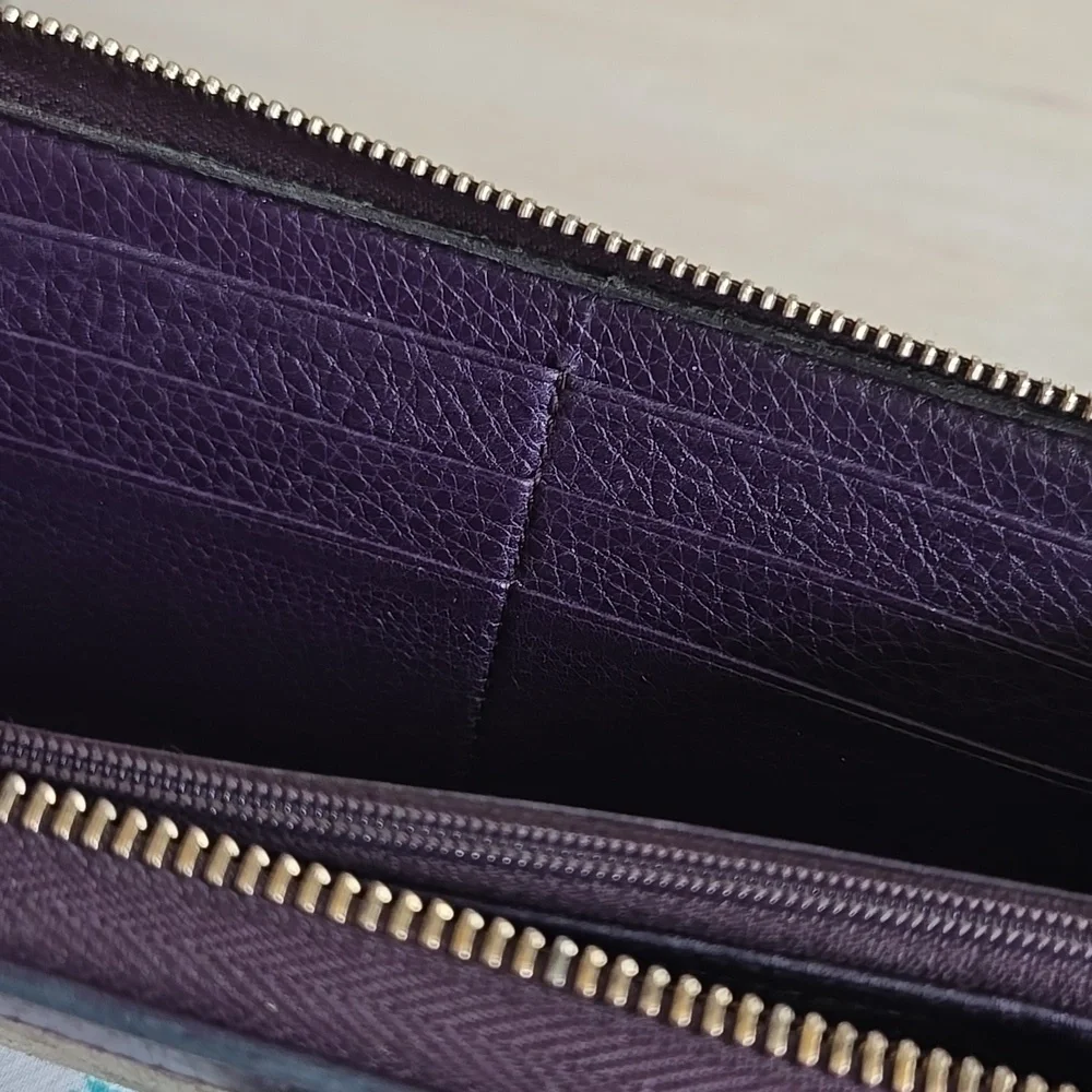 Gucci GG Canvas Continental Zip Around Wallet